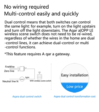 AQARA Công Tắc Thông Minh Zigbee 3.0