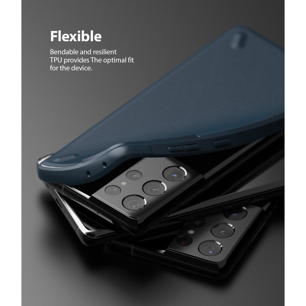 Ringke Onyx Vỏ bảo vệ bền linh hoạt cho Galaxy S21 Plus