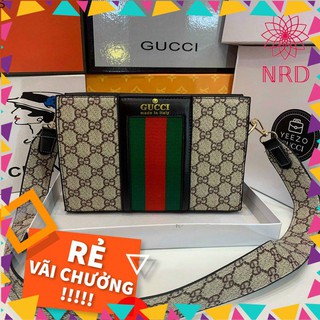 [BÁN LỖ XIN ĐÁNH GIÁ] Túi Đeo Chéo Nữ, Nam GU XÌ ❤️FREESHIP❤️  dạng TAB kẻ sọc