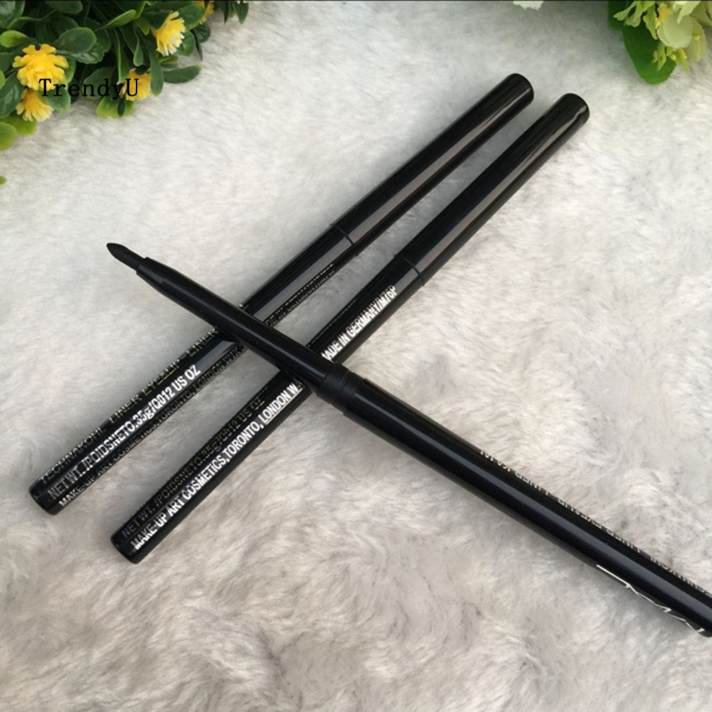 TDU_Automatic Rotar-y Eyebrow Eyeliner Pencil Waterproof Lasting Non Smudge Cosmetic