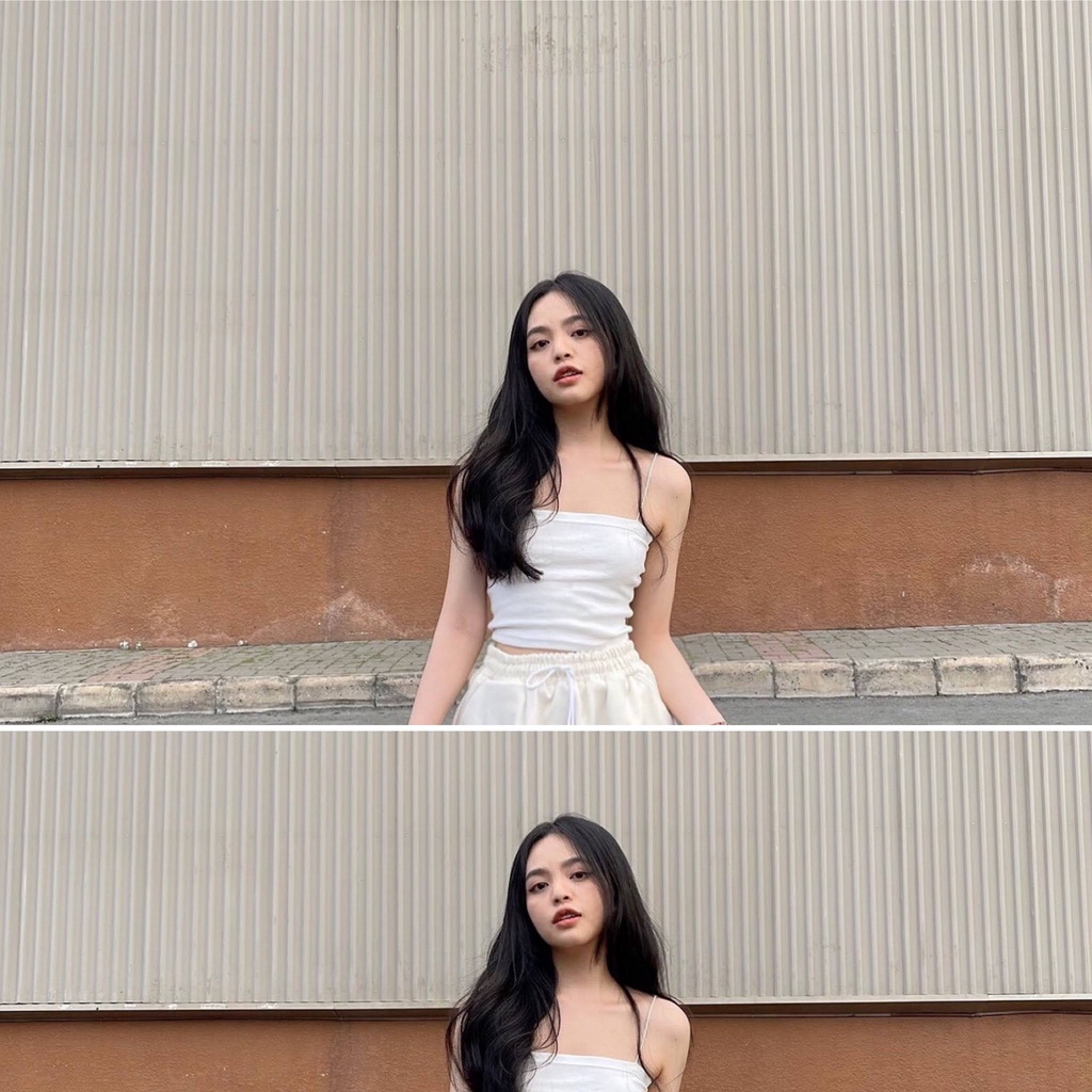 Quần short nữ lưng chun cạp cao Nhienvintage_BQ4