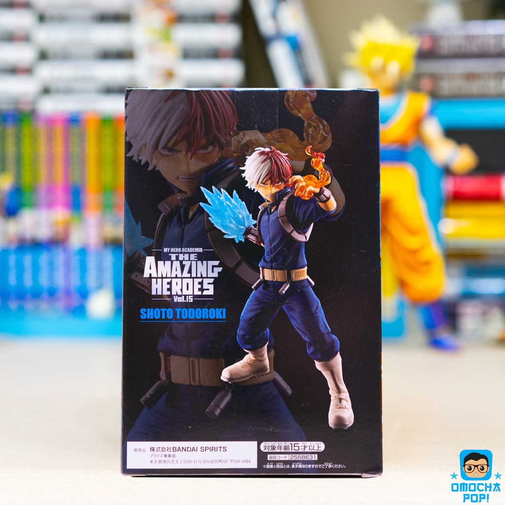 Mô Hình Chính Hãng Banpresto My Hero Academia The Amazing Heroes Vol. 15 Shoto Todoroki - Todoroki