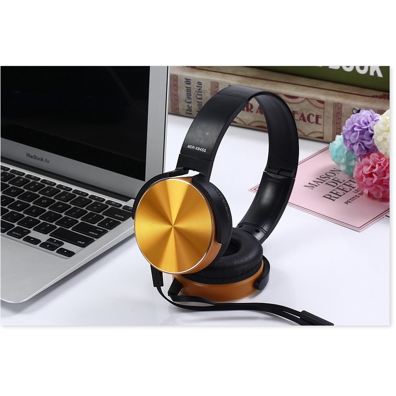 Tai nghe Extra Bass trẻ trung năng động, Tai Nghe Sony Xb450 Headphone Choàng Đầu, Đỉnh Cao Chống ồn, Âm Thanh Chất Lượn