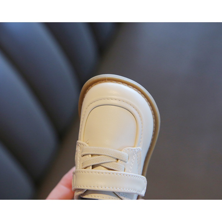 Giày da AMILA đế mềm phong cách Anh Quốc cho bé