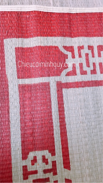 Chiếu cói 1m2 in thọ cao cấp