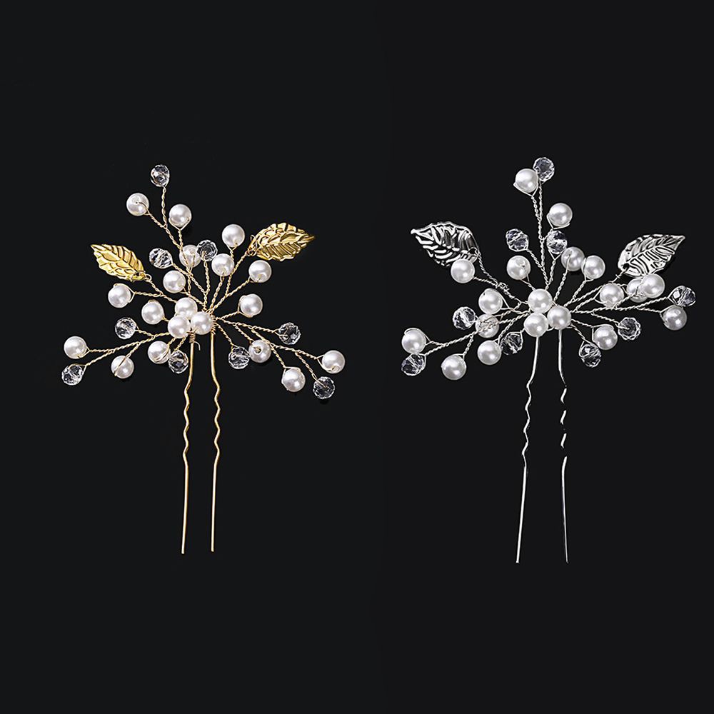 Trâm cài tóc hoa đính đá pha lê cho nữ