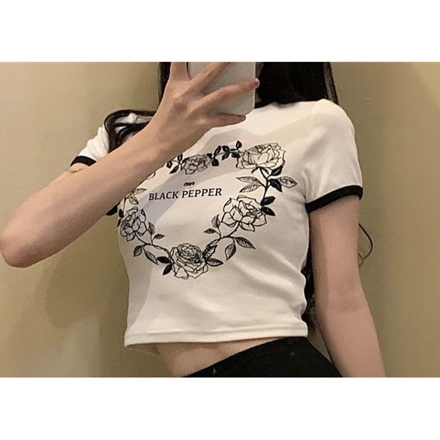 Set Áo Thun Ngắn Tay + Quần Short Cột Dây Thời Trang Nữ