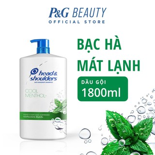 Dầu gội Head&Shoulders Bạc hà 1800ml