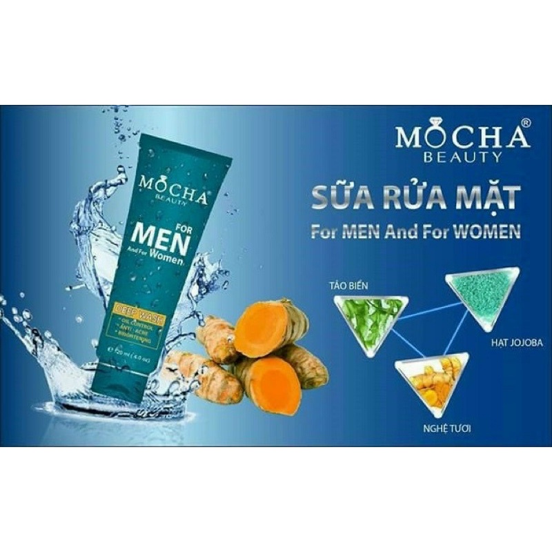 ✅   SỮA RỬA MẶT MOCHA MEN NGHỆ .