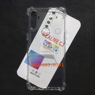 Ốp lưng dẻo chống sốc trong suốt Realme C3 siêu dẻo siêu bền