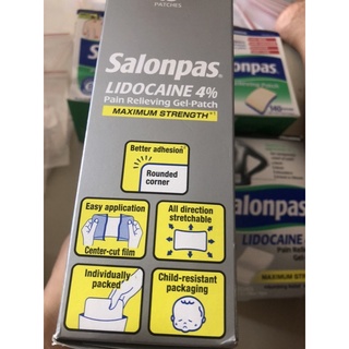 Miếng Dán Giảm Đau SALONPAS MUA HÀNG MỸ