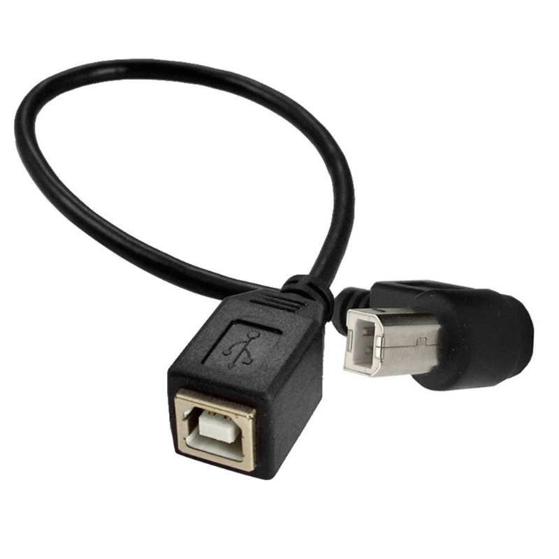 Dây cáp mở rộng Usb 2.0 type-B sang giắc 90 độ lên/xuống/trái