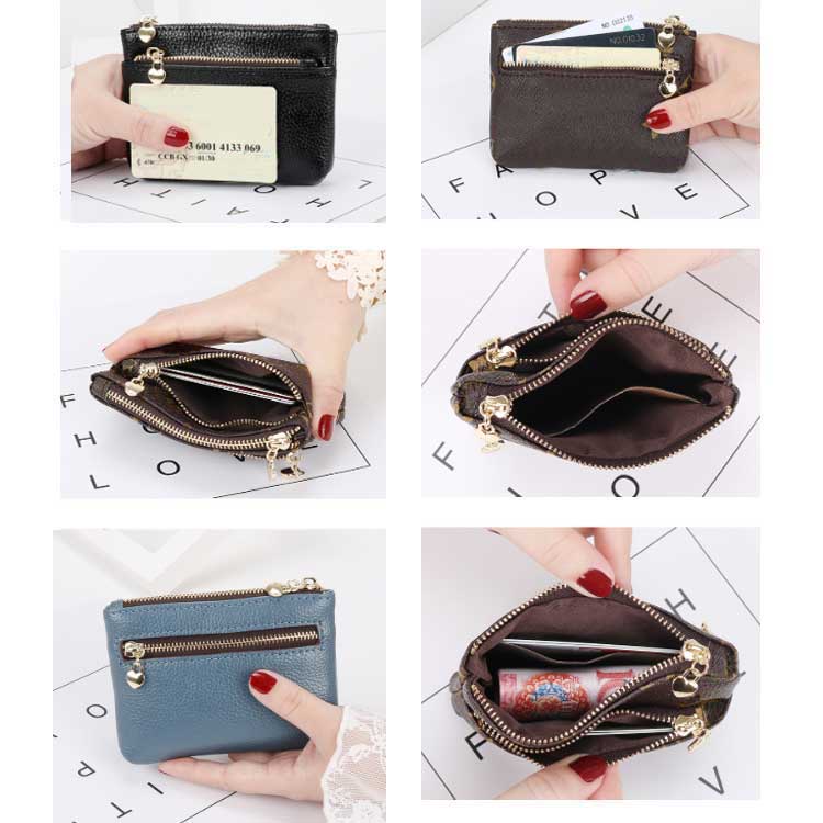 Ví ngắn 3 ngăn kiểu dáng thời trang cho nữ