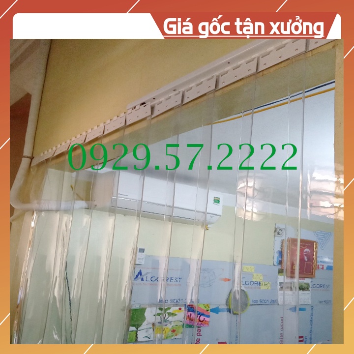Thanh treo rèm nhựa PVC | Thanh treo rèm chuyên dụng | Thanh sắt sơn treo rèm PVC