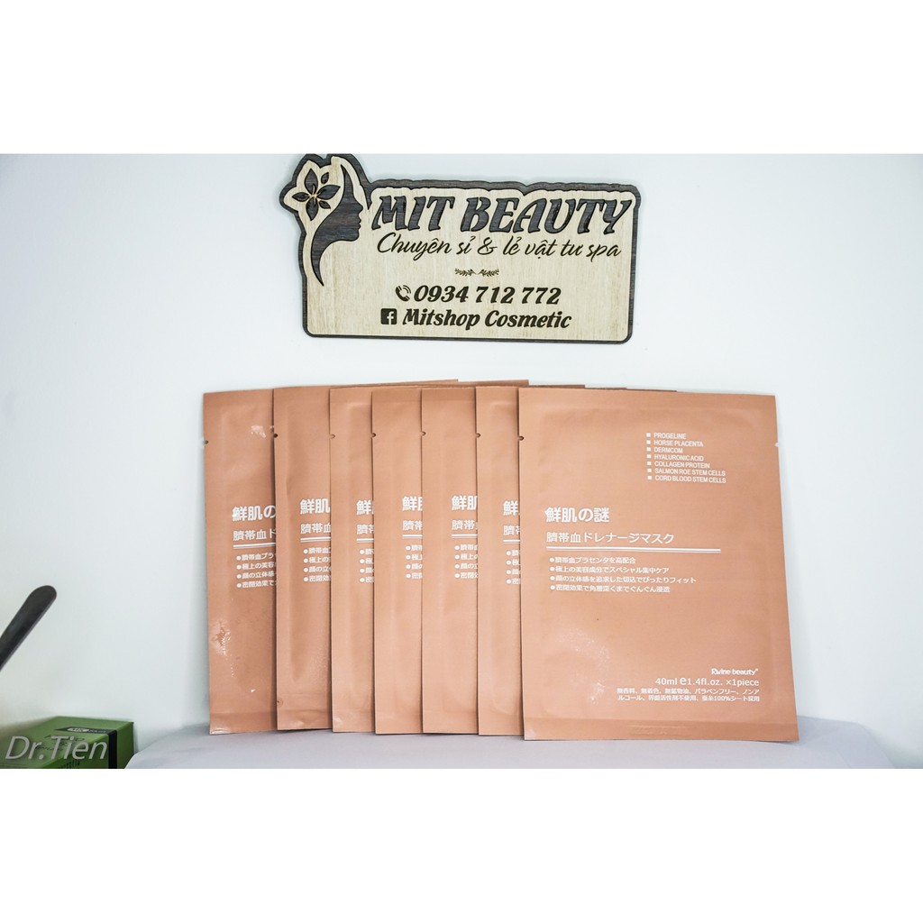 Mặt Nạ Tế Bào Gốc Rwine Beauty hộp 50 cái có tem