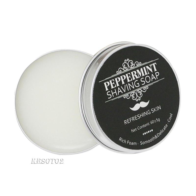 [Hàng mới về] Xà phòng cạo râu 60g không gây kích ứng dành cho nam