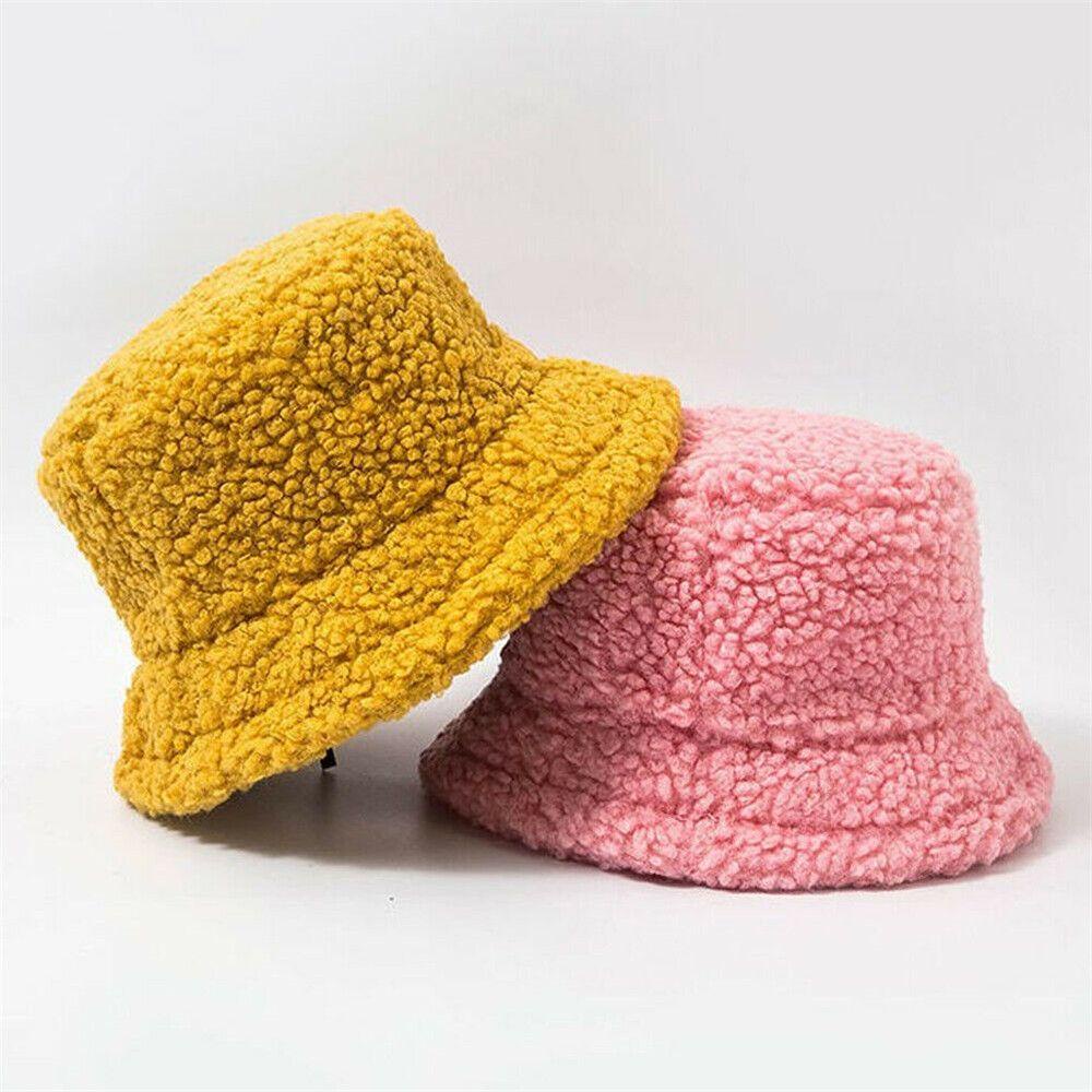 MAG Mũ Bucket Lông Giả Chống Nắng