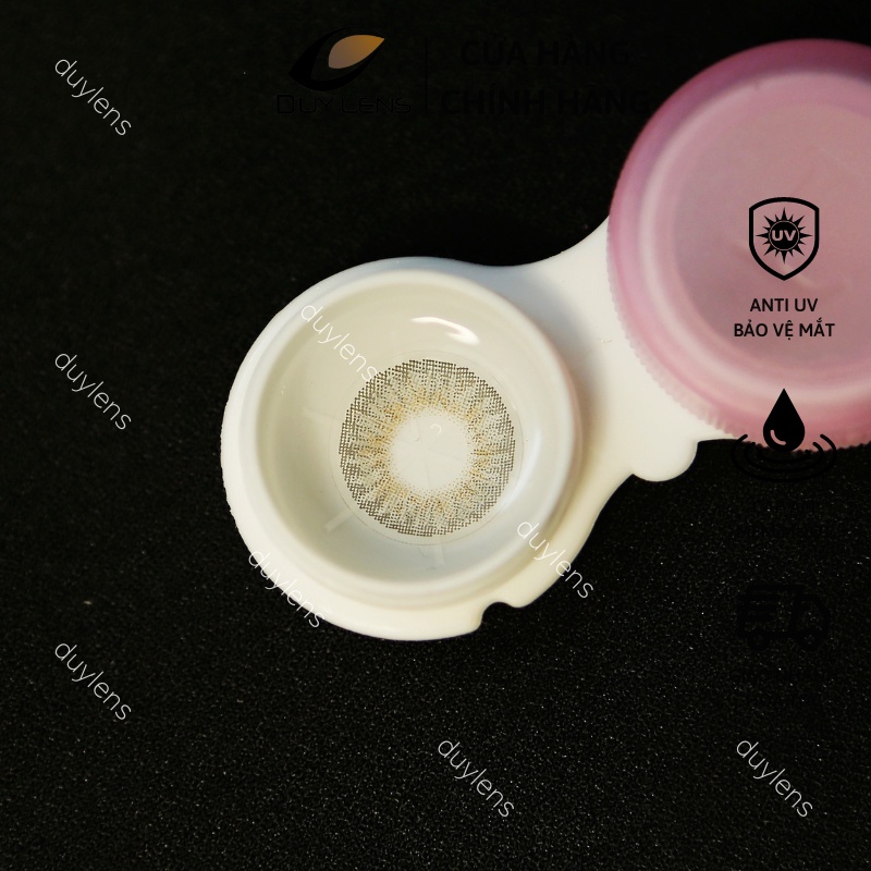 Lens xám tây sang chảnh STELLA GRAY 14mm - Kính áp tròng cận Hàn Quốc bán chạy hạn 1 năm