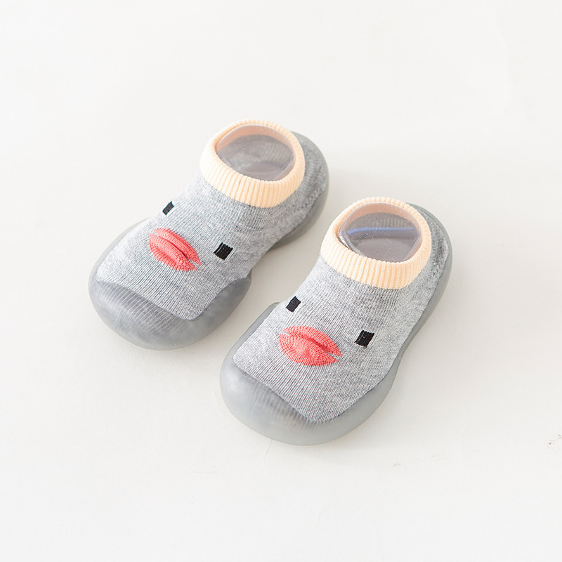 Giày tập đi họa tiết chú vịt đáng yêu dành cho bé 0-3 tuổi