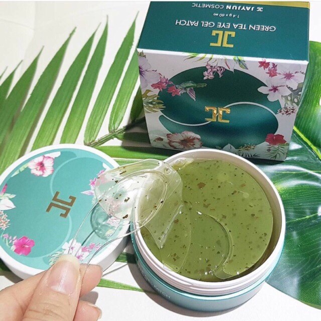 Mặt Nạ Dưỡng Mắt Ngừa Thâm Giảm Bọng Mắt Jayjun Trà Xanh Green Tea Eye Gel Patch