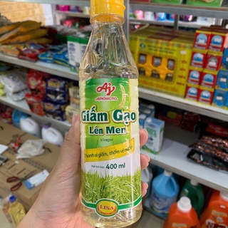 Giấm gạo lên men Ajinomoto chai 400ml