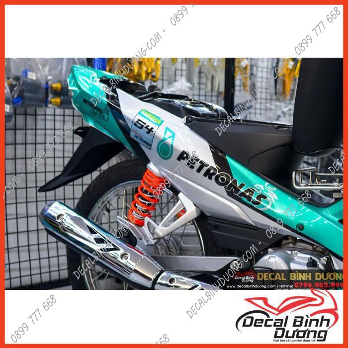 Tem Xe Sirius Xanh Ngọc Bạc Petronas