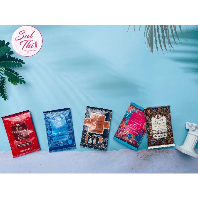 Combo 5 gói sữa tắm Tesori mix đủ 5 mùi