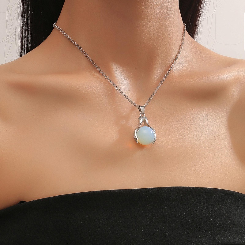 Seng Dây Chuyền Chuỗi Hạt Đá Mắt Hổ Cầm Tay