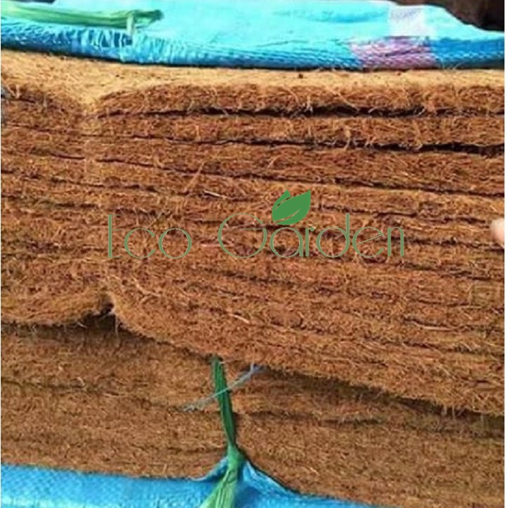 Bán 02 tấm thảm xơ dừa trồng lan 50cm x 50cm chất lượng.