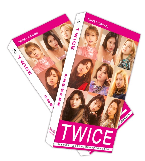 Combo postcard Twice FEEL SPECIAL