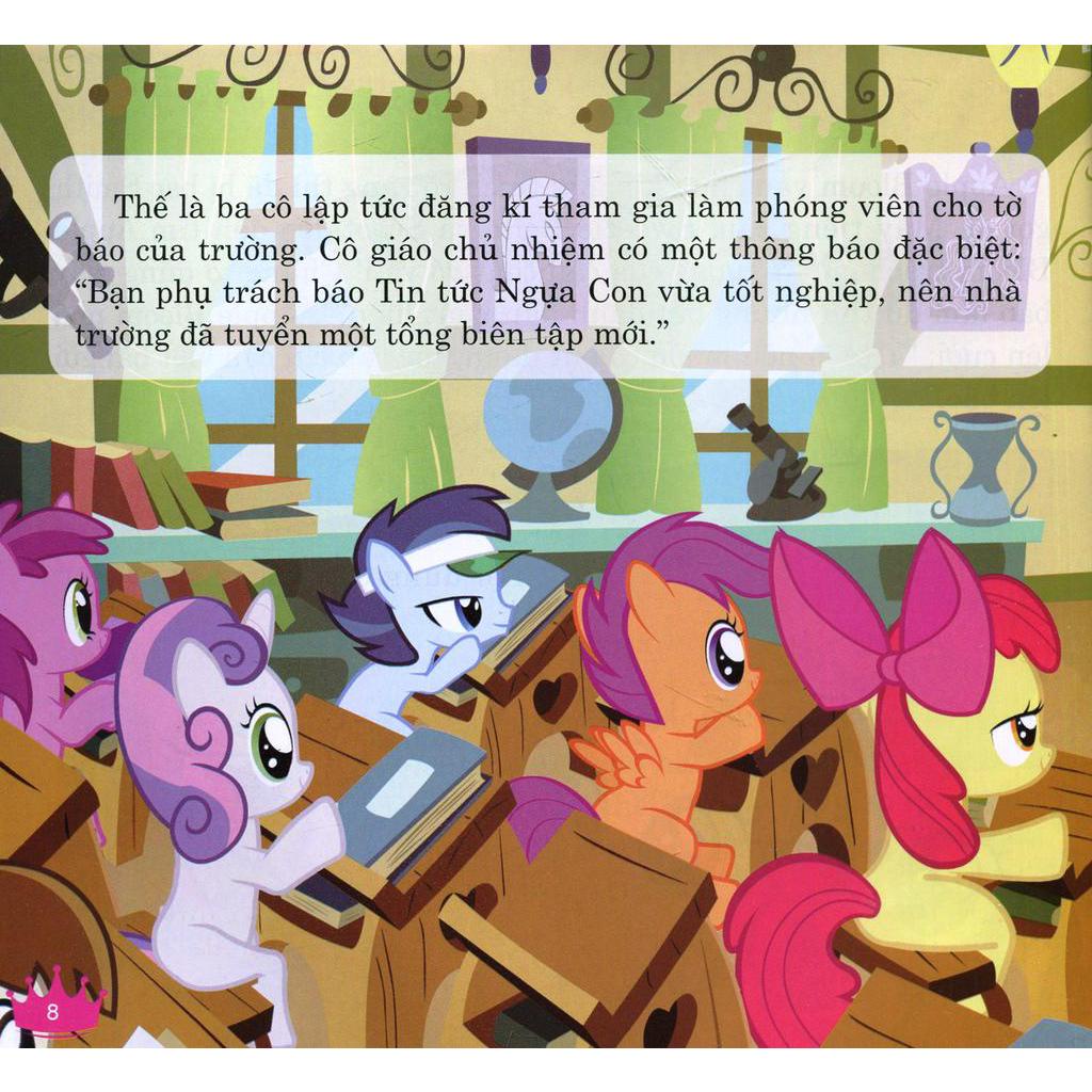 Sách My Little Pony - Tờ Báo Tường Sóng Gió
