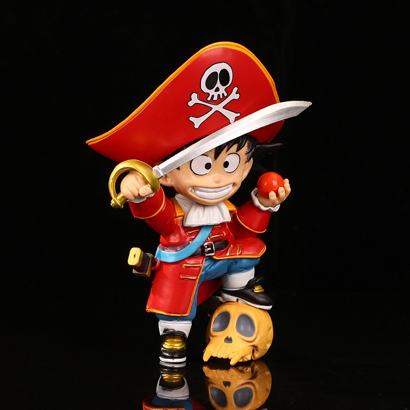 Mô hình Dragon Ball nhân vật SonGoKu cướp biển 16cm 7 Viên Ngọc Rồng - 0IX0