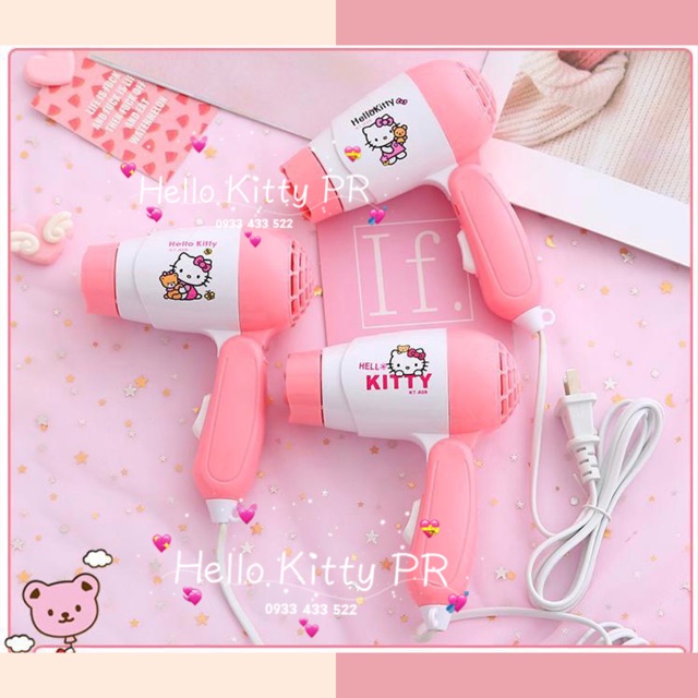 Máy sấy tóc mini Helo Kitty - Doraemon Doremon