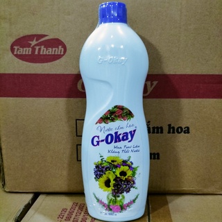 Nước cắm hoa tươi 680ml - giữ hoa tươi lâu, dưỡng hoa lâu tàn g-okay