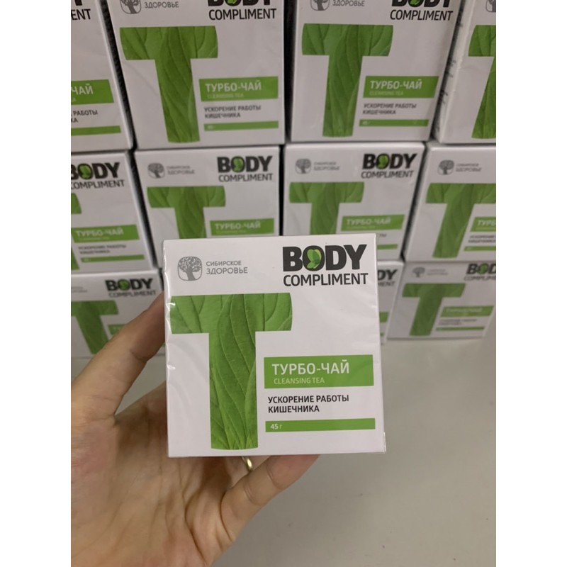 Combo 15 hộp Trà thảo mộc Cleansing T Body Compliment Siberi Nga