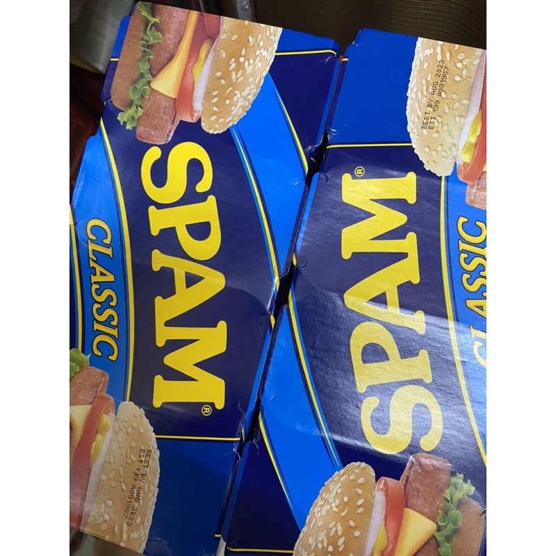 THỊT HỘP SPAM MỸ HỘP