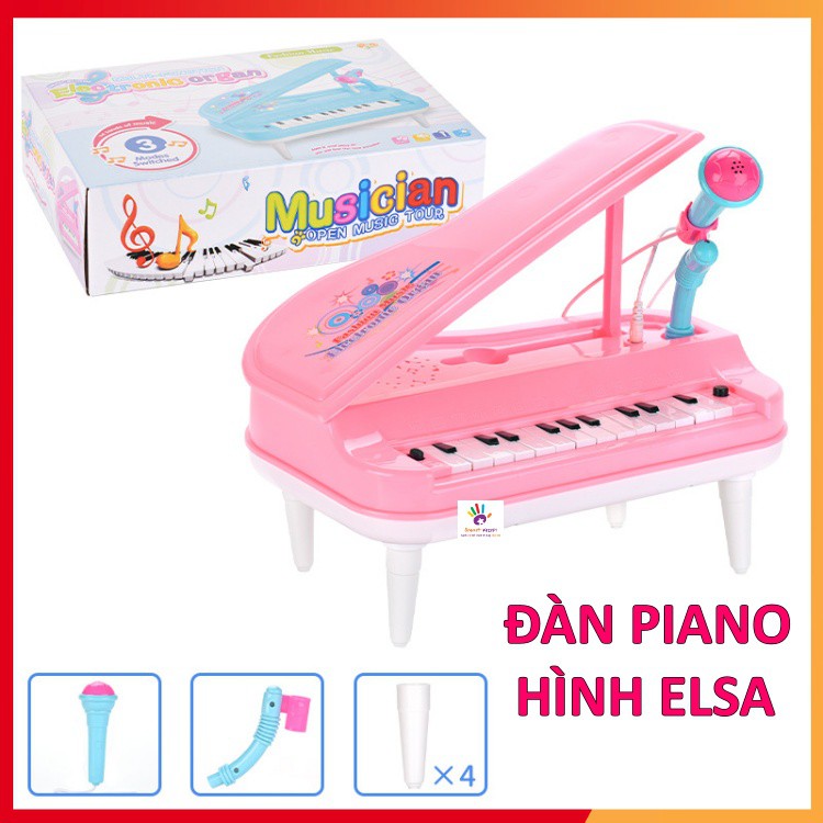 SIÊU HOT 2021- Đàn Piano Elsa kèm mic kích thích khả năng âm nhạc