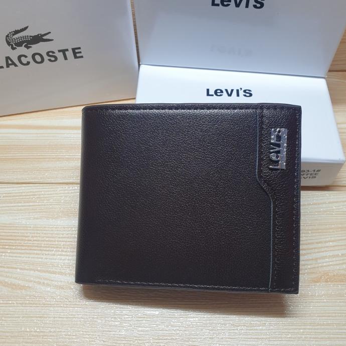 LEVIS Ví Da Bò Thật Cao Cấp Thời Trang Cho Nam