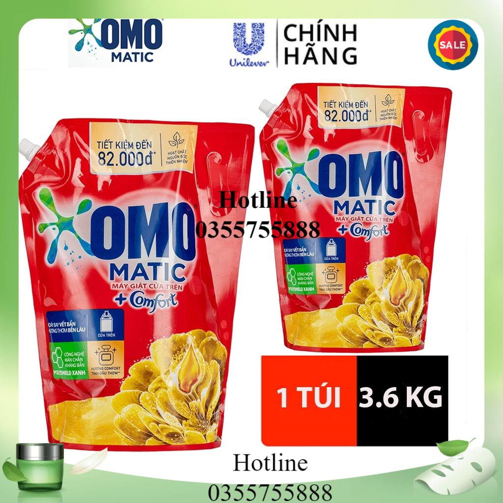 Nước giặt OMO MATIC hương Comfort máy giặt cửa trên 3,6kg