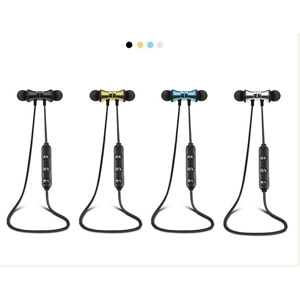 Tai nghe nhét tai nam châm có kết nối không dây bluetooth 4.2 và tích hợp micro tiện dụng