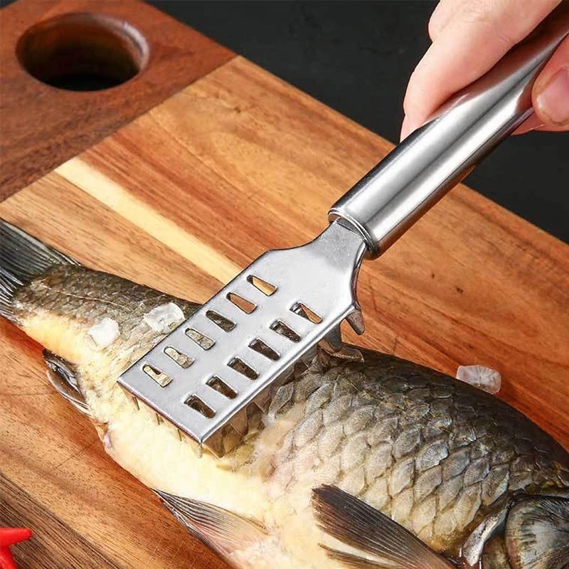 Dụng Cụ Đánh Vảy Cá Bằng Thép Không Gỉ