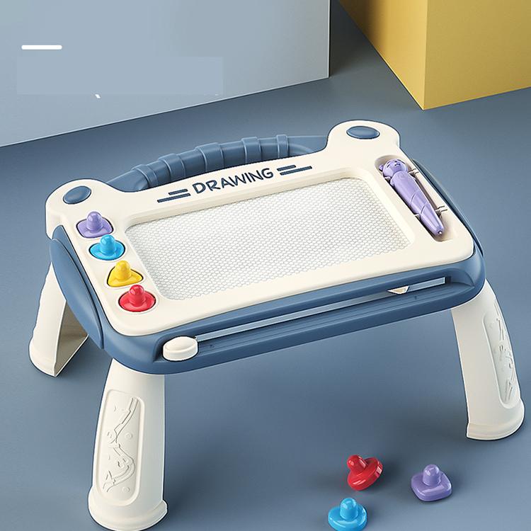 Bảng vẽ tự xóa cho bé thông minh có chân bàn, bảng từ tính tập viết, tập vẽ cho bé