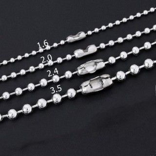Dây chuyền bi inox (Thái Lan)