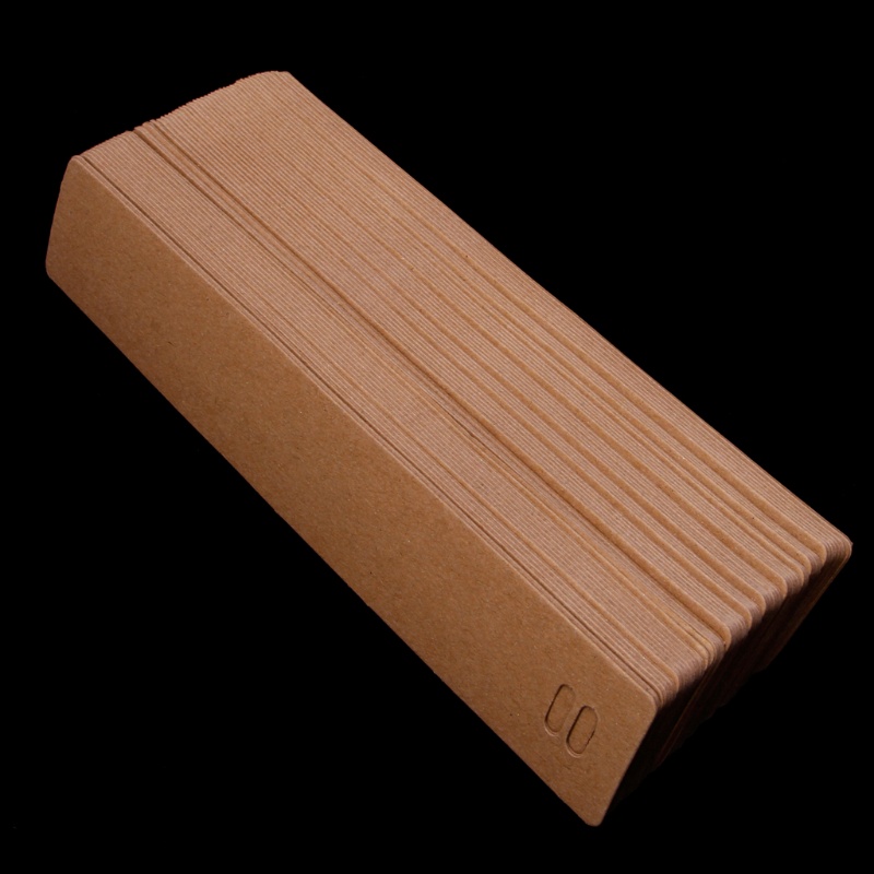 Set 100 Tấm Giấy Kraft Hình Chữ Nhật Dùng Để Trưng Bày Trang Sức