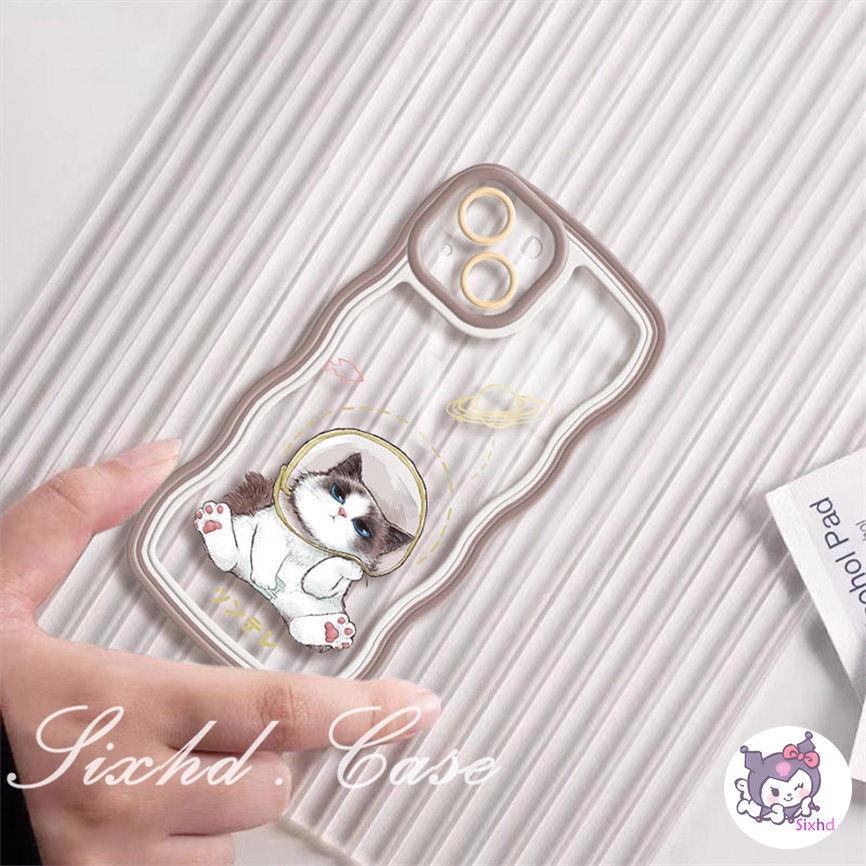 Ốp Lưng Điện Thoại cho OPPO A78 A17 A57 A77s A76 A96 A55 A17K A15 A16 A74 A54 A53 A33 A32 A31 A9 A5 A5s Reno 8T 8Z 7Z 6Z 5Z 5 A95 A94 A93 A92 A77 A52 F9 sixhd Ốp Điện Thoại Mềm Họa Tiết Mèo Và Mặt Trăng Cho