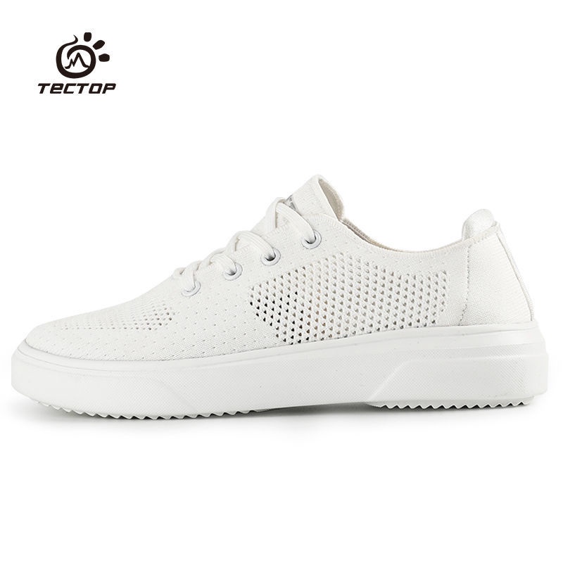 ❁✷◄TECTOP khám phá ngoài trời mùa xuân và mùa hè giày bình thường ren lên cho phụ nữ hoang dã phiên bản Hàn Quốc giày th