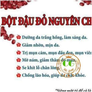 1kg Bột Đậu Đỏ nguyên chất nhà làm
