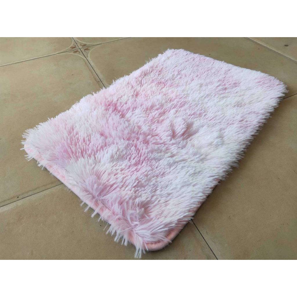 Thảm chùi chân, lau chân lông có mềm mượt nhung mịn đẹp kích thước 40x60 cm