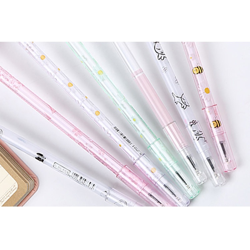 Bút Mực Gel Ngòi 0.5mm Hình Thỏ Dễ Thương