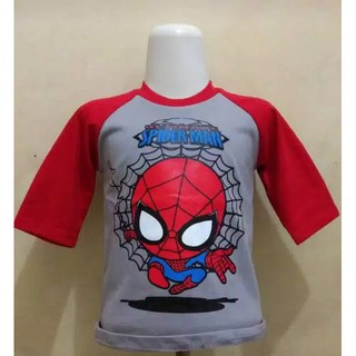 Áo Thun Nhân Vật Người Nhện Reglan